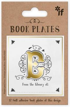 Set 12 stickere - Litera E