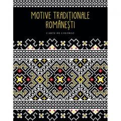 Carte De Colorat - Motive Traditionale Romanesti 