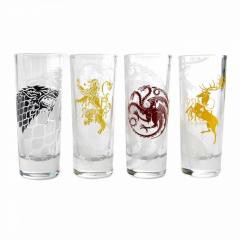 Set 4 pahare shot - Game Of Thrones All Houses