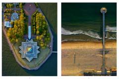 LA NY - Aerial Photographs of Los Angeles and New York