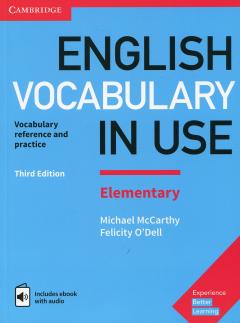 English Vocabulary in Use Elementary Book with Answers and Enhanced 