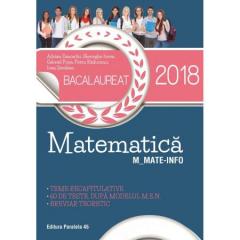 Bacalaureat 2018. Matematica m_mate-info