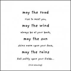 Magnet - May The Road Rise To Meet You | Quotable Cards
