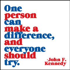 Magnet - John F. Kennedy - One Person