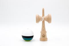 Joc de indemanare - Kendama Sweets Prime Custom - Lime Wire - Cushion Clear