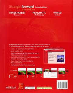 Straightforward Second Edition Intermediate Level Workbook Without Key + CD