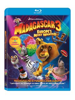 Madagascar 3 - Fugariti prin Europa (Blu Ray Disc) / Madagascar 3 - Europes Most Wanted