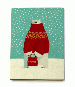 Carte postala - Tri-Fold - Brrrrr, Bear