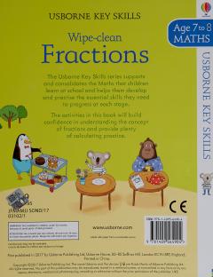 Wipe-clean Fractions 7-8