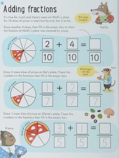 Wipe-clean Fractions 7-8