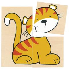 Puzzle - Karemo si Memo - Animale Salbatice