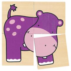 Puzzle - Karemo si Memo - Animale Salbatice