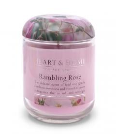 Lumanare - Rambling Rose - Large Heart and Home