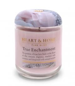 Lumanare - True Enchantment - Large Heart and Home