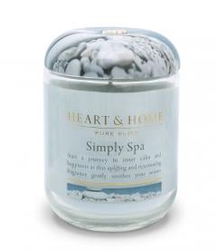 Lumanare - Simply Spa - Large Heart and Home