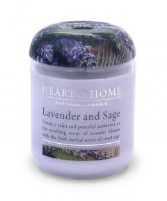 Lumanare - Lavender and Sage - Small Heart and Home