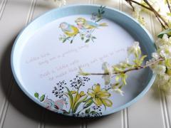 Farfurie - Katie Alice Bird Song Shabby Chic Vintage