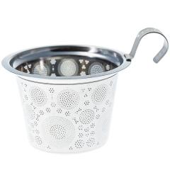 Cana cu sita si capac Teaeve - Crystal LUX Line Grey Marc Brussel