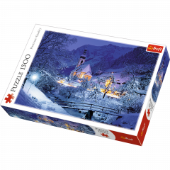 Puzzle 1500 piese - Cabana intre Alpii bavarezi