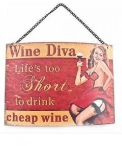 Decoratiune perete - Wine Diva