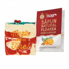 Sapun natural - Floarea Craciunului - 120 g