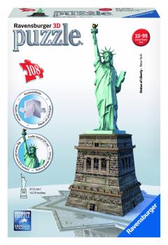 Puzzle 3D Statuia Libertatii - 108 piese