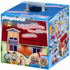 Set jucarii - Casa de papusi mobila