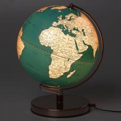 Glob pamantesc - Azure Blue Globe Light