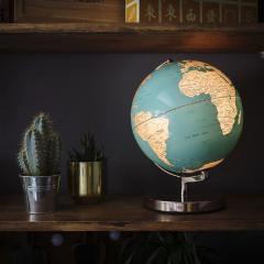 Glob pamantesc - Azure Blue Globe Light