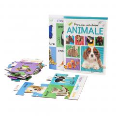 Invata despre animale. Puzzle urias - 28 de piese mari