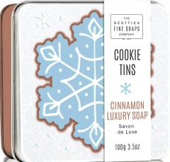 Sapun in cutie metalica - Cinnamon Cookie, 100g