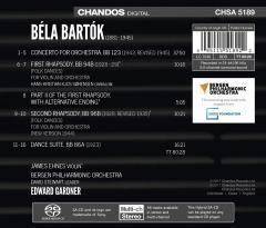 Concerto for Orchestra - Dance Suite - Rhapsodies Nos 1 and 2 