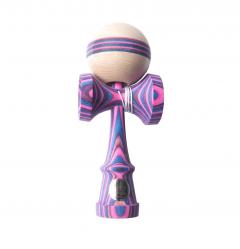 Joc de indemanare - Kendama Sweets Natty Fuchsia Flash Spectra Stripe