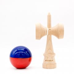 Joc de indemanare - Kendama Sweets Sumo Half Split Red Blue