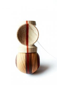 Joc de indemanare - Kendama Sweets Prime Homegrown Next Gen - Splice V2 - Ash Paduk Walnut