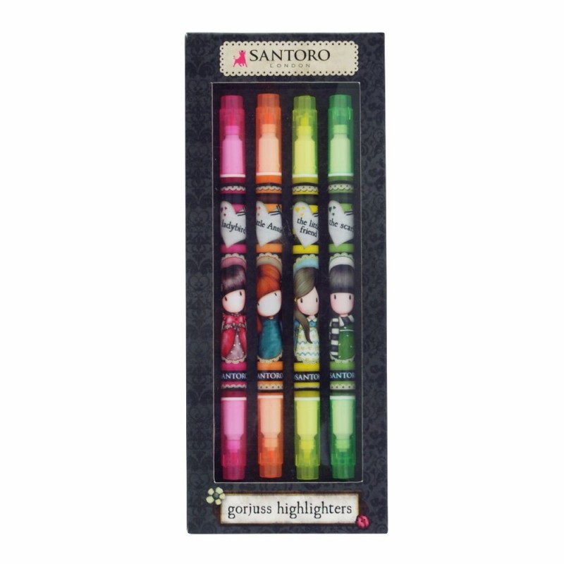 Gorjuss Set 4 text marker - Santoro