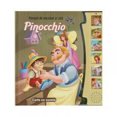 Pinocchio - carte cu sunete