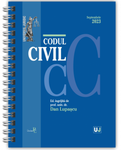 Codul civil Septembrie 2023 (Editie spiralata, tiparita pe hartie alba)