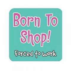 Suport pahar - Born To Shop Force To Work Boxer