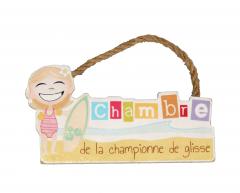 Pancarta - Plaque de Porte les rois de la plage