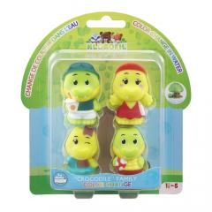 Set 4 figurine - Familia Croco