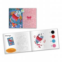 Kit creativ - Nisip colorat - Pesti stralucitori