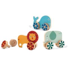 Set joaca - Vis'n'Roll - Animale cu surub