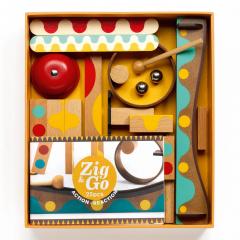 Set constructie trasee - Zig & Go, 25 piese