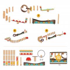 Set constructie trasee - Zig & Go, 25 piese