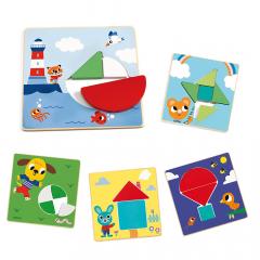 Joc educativ - Tangramini