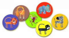 Joc educativ - Memo - Animale din jungla