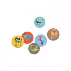 Joc educativ - Memo - Animale din jungla