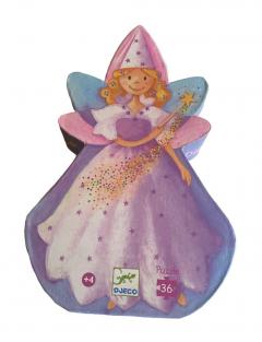 Puzzle 36 piese - Zana si unicornul