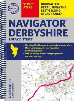 Philip's Navigator Street Atlas Derbyshire and the Peak District